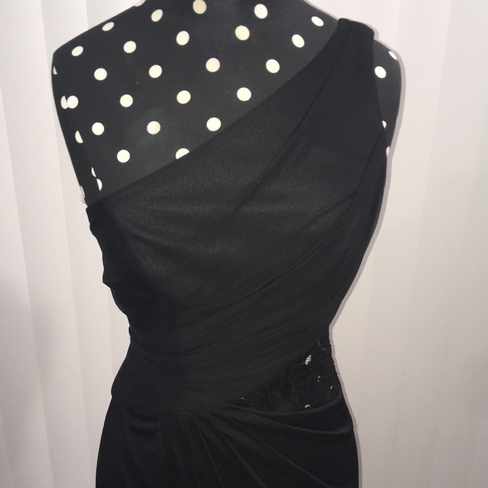 SOLD!!! David’s bridal black dress - Picture 3 of 15